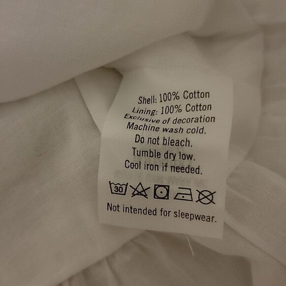 JANIE AND JACK WHITE WITH LIGHT BLUE POLKA DOTS SLEEVELESS TOP, SIZE 4 - NEW! - Picture 8 of 11